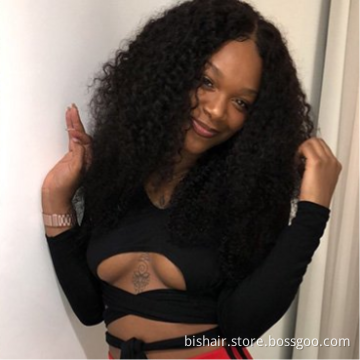 Wholesale 10A Brazilian twisted curly hair 3 bundles of high quality curly hair extensions 100% real hair extensions discounts